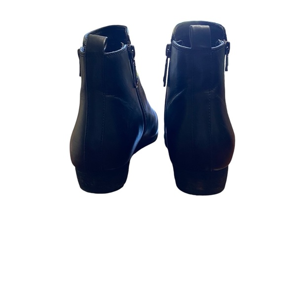 Blondo Sz 9M Black Ankle Leather Boots Waterproof - Picture 3 of 8